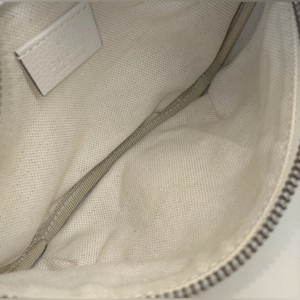 Gucci leather chest/waist/bum bag white - Picture 10 of 12